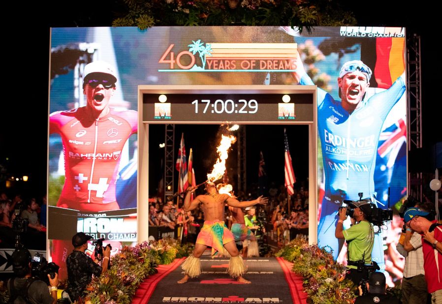 The Ironman World Championships have been held in Kailua-Kona, Hawaii, every year since 1978. This year's edition marked the event's 40th anniversary.  More than 2000 athletes embarked on a 140.6-mile journey, putting their bodies to the ultimate test. 