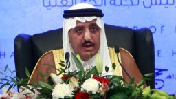 File photograph of Prince Ahmed bin Abdulaziz from 2012. 