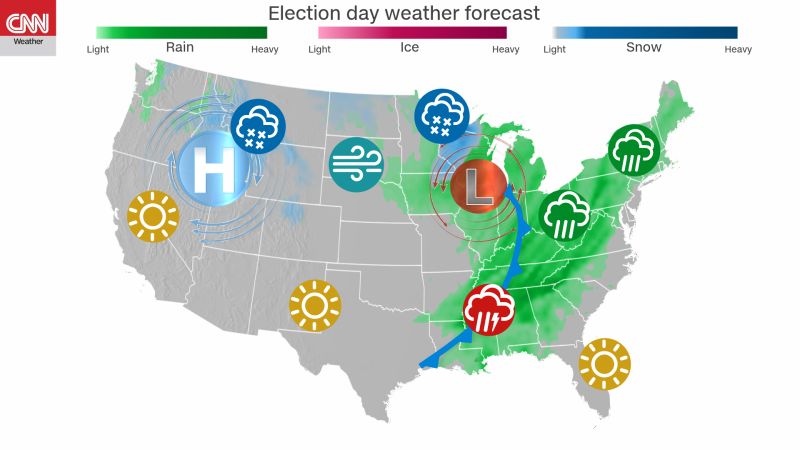 Election Day Weather Could Prove Critical In Mulitple States | CNN