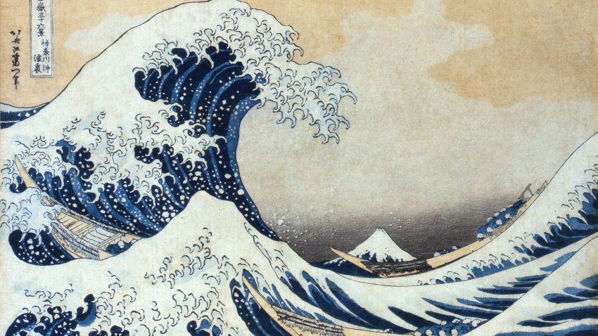 "Under the Wave off Kanagawa, from Thirty six views of Mount Fuji"