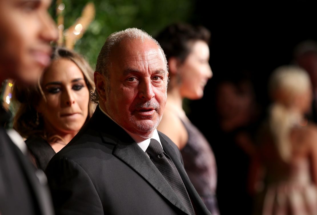 Philip Green attends the British Fashion Awards in 2015. 