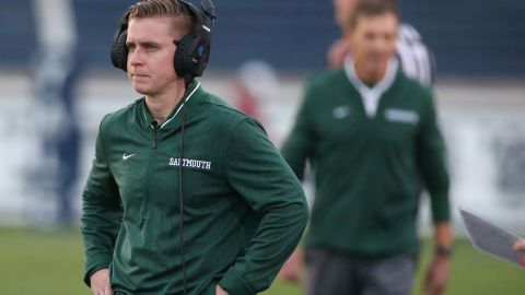 As an assistant at Dartmouth, Callie Brownson is the first full-time female football coach in Division I history.