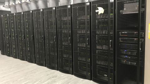 The SpiNNaker computer was switched on Friday.