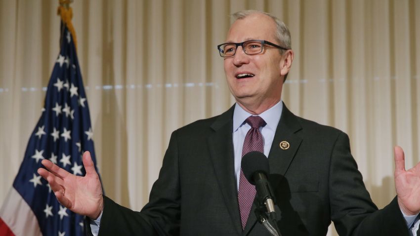 WASHINGTON, DC - JANUARY 08:  Rep. Kevin Cramer (R-ND) speaks during a news conference to launch the U.S. Agriculture Coalition for Cuba at the National Press Club January 8, 2015 in Washington, DC. The Obama Administration, governors from leading agricultural states and bipartisan members of the U.S. Congress participated in the news conference and supported expanded commerce, travel and agriculture trade with Cuba as a vehicle for political change on the island.Ê  (Photo by Chip Somodevilla/Getty Images)