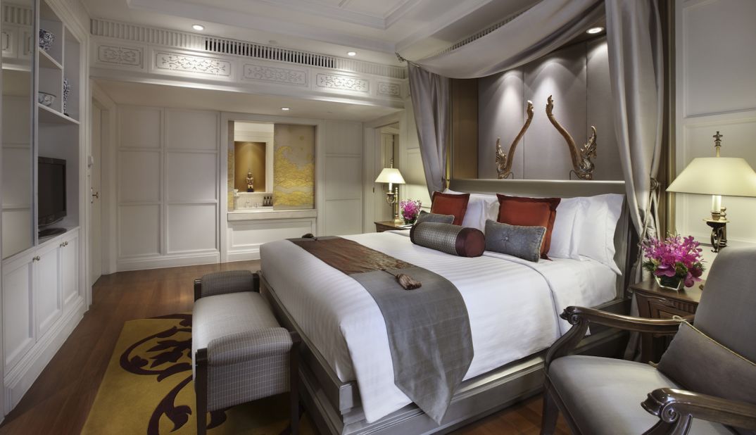 <strong>Majesty Suite: </strong>The hotel offers 517 rooms and suites, which feature a variety of themes and decor. The 240-square-meter Majesty Suite, pictured, comes with 24-hour butler service.  