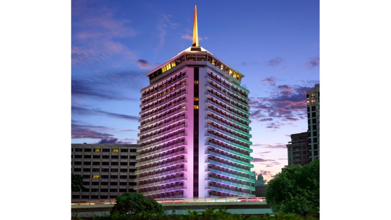 <strong>A city landmark: </strong>Once Bangkok's tallest and most luxurious hotel, the Dusit Thani will be torn down to make way for a mixed-use development that will include a new version of the hotel. 