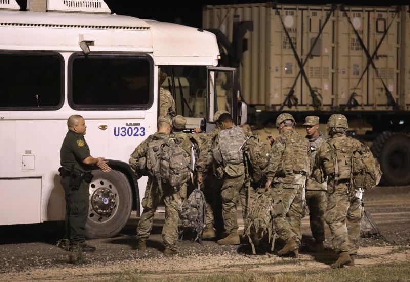 Biden administration to send 1,500 troops to southern border for