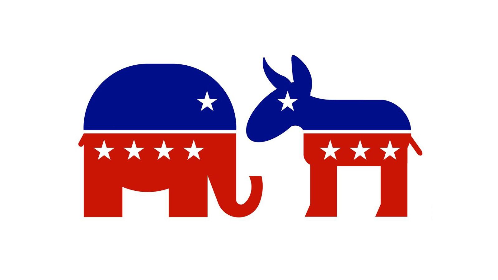 democratic party vs republican party cartoon