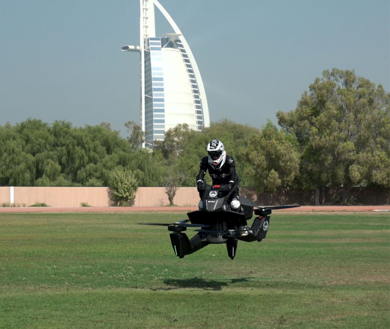 General Director of Dubai Police's artificial intelligence department Brigadier Khalid Nasser Alrazooqi says he sees the electronic vertical landing and take off vehicle (eVTOL) as a potential first-responder unit.