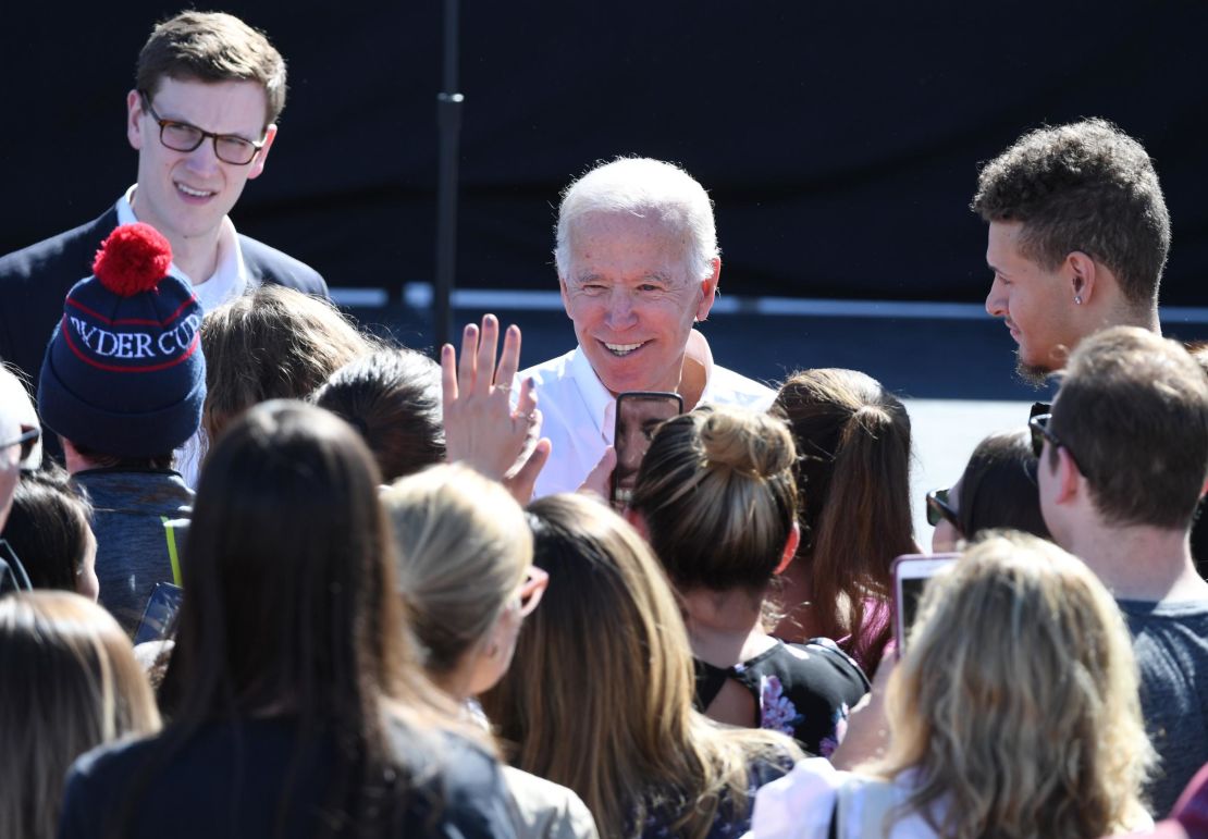 Biden las vegas supporters