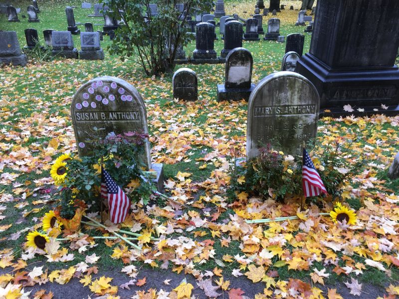 Women Voters Are Sharing Voting Pride At Susan B Anthony’s Grave | CNN