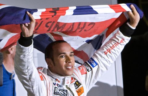 Hamilton's victory meant he became the first Brit to be crowned world champion since Damon Hill in 1996.