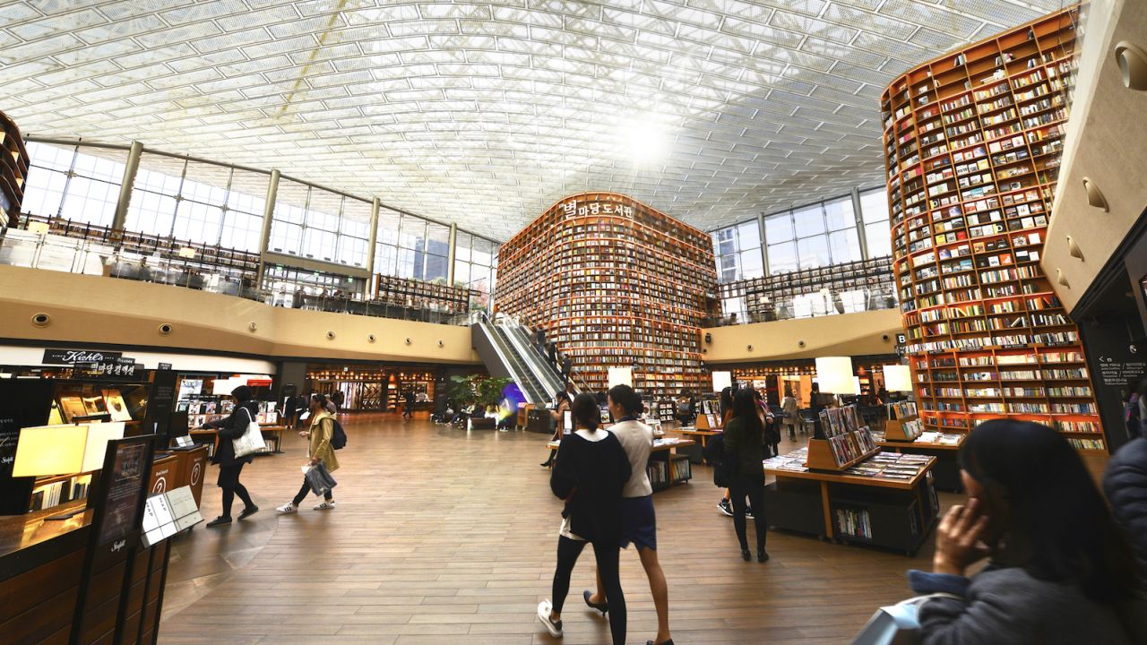 Seoul's Starfield Library opened in 2017.