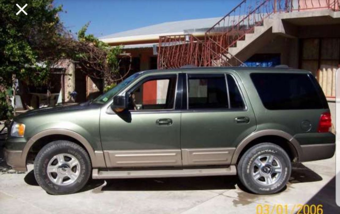 A witness said Hania was forced into a green Ford Expedition like this one.