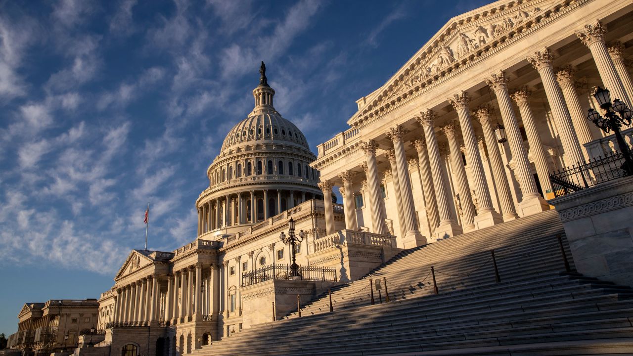 The Capitol is seen on the morning after Election Day as Democrats took back the House with a surge of fresh new candidates and an outpouring of voter enthusiasm ending eight years of Republican control, in Washington, Wednesday, Nov. 7, 2018. (AP Photo/J. Scott Applewhite)