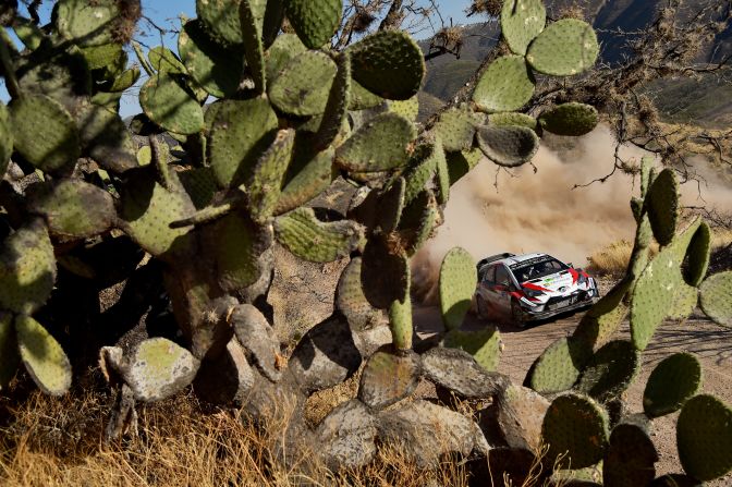 TOYOTA started Rally Mexico just one point behind Hyundai in the manufacturer's standings. However, the Japanese team had a poor showing as M-Sport Ford's Ogier and co-driver Julien Ingrassia came in first. 