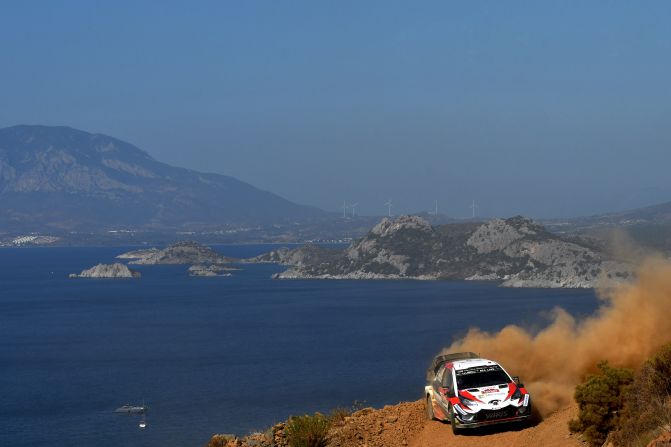 Things would only get better for TOYOTA in Turkey. Tanak and Jarveoja won their third straight rally.