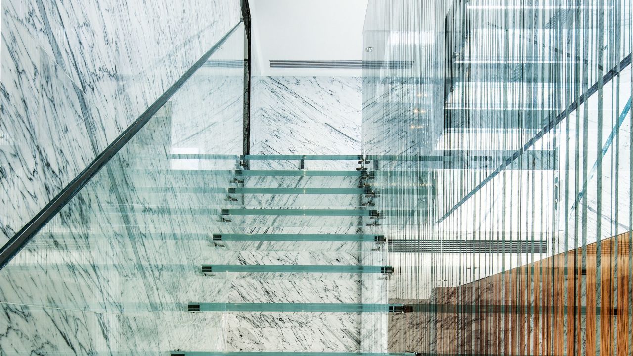 <strong>Penthouse at Repulse Bay, Southern District, Hong Kong: </strong>This private residence in Southern Hong Kong faces a beach, so AB Concept adopted a marine theme. 