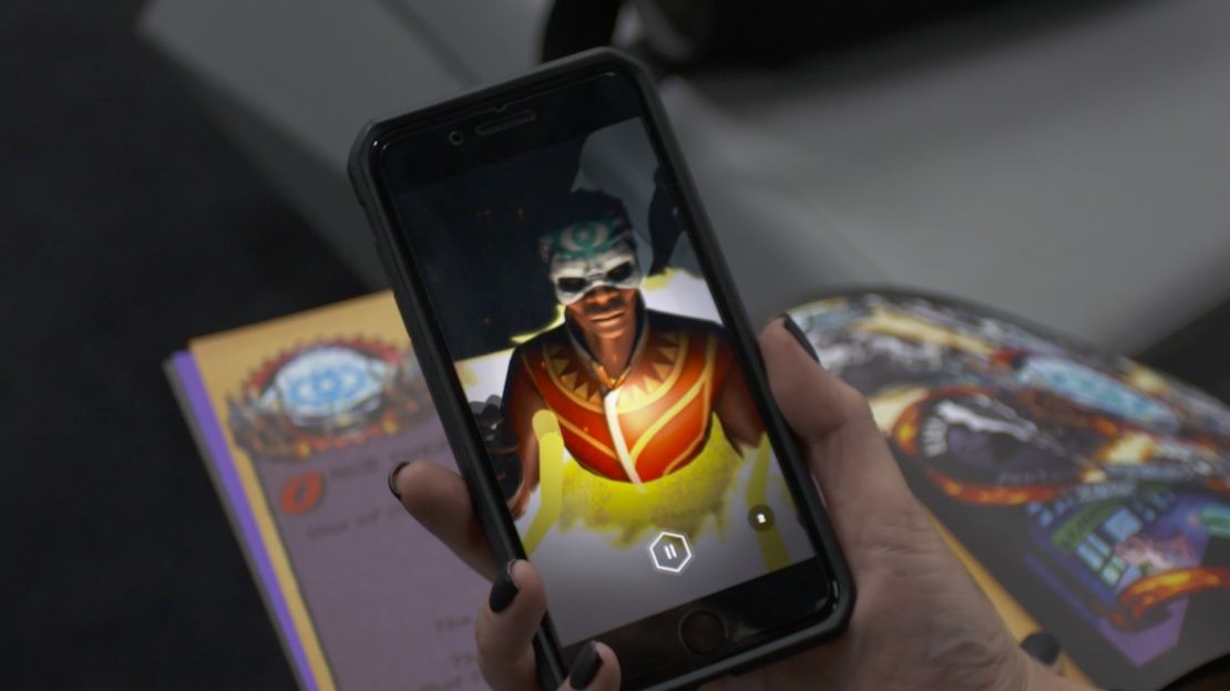 When viewed with an augmented reality app, Will.i.am's "Masters of the Sun" graphic novel reveals new elements. 