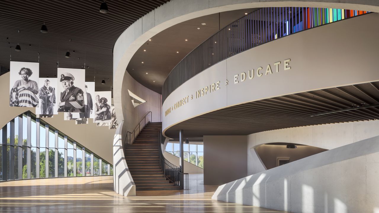 The museum hopes to educate and inspire young people in its honoring of veterans.