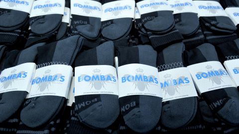 As part of a 1 million sock donation commitment, Bombas teamed up with Gap in 2015 to give away socks.