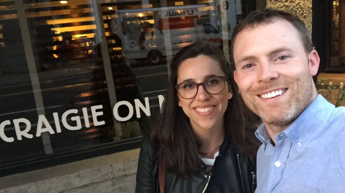 Here they are in Boston -- where Kavanagh is from.