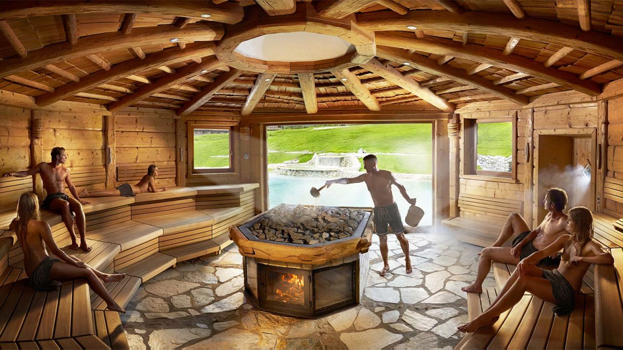 <strong>Green SPA Resort Stanglwirt:</strong> The eco-friendly hotel, located in Going am Wilden Kaiser, Austria, has a huge indoor and outdoor wellness area.