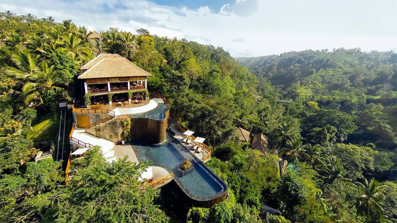 <strong>World's Most Stunning Views: </strong>A new category for 2018, the Hanging Gardens of Bali are a worthy first-time winner. 