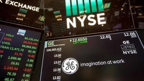 GE shares initially rallied after Larry Culp was named the new CEO but they have since resumed their long slump.