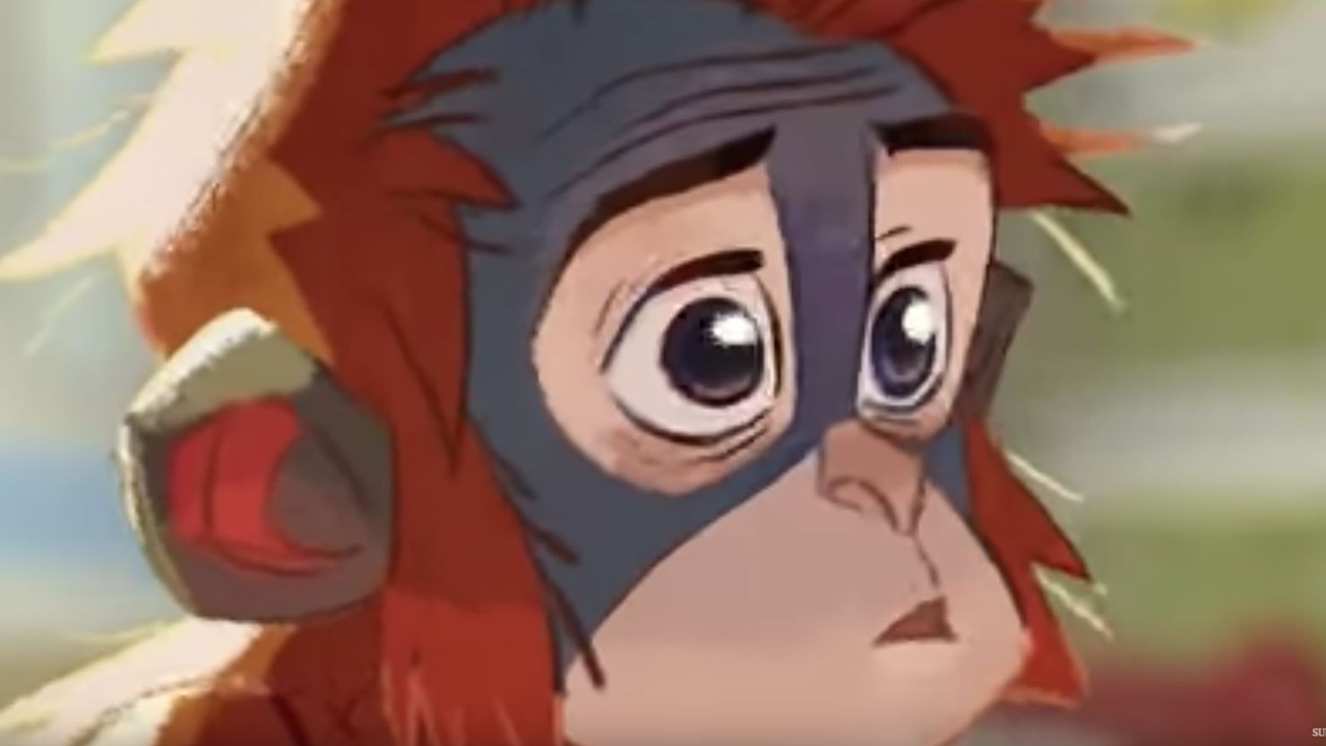 Iceland's banned Christmas commercial features Rang-tan the orangutan.