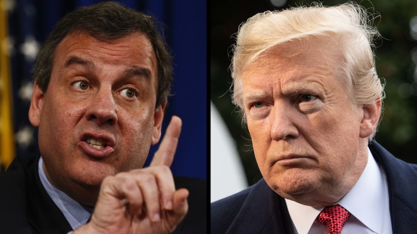 Trump Christie Split