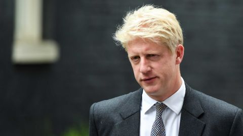 Jo Johnson is pictured leaving 10 Downing Street in September.