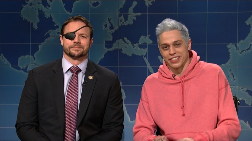 Dan Crenshaw Pete Davidson SNL