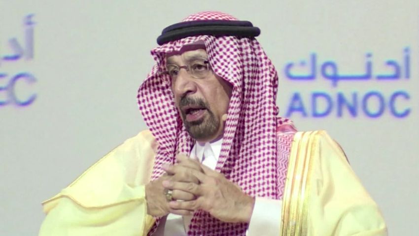 Saudi energy minister Khalid Al Falih