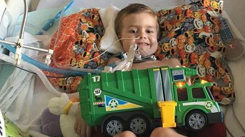 In 2016, when Alex Bustamante was five years old, he had a headache, and then the next day developed paralysis. He became a paraplegic and a ventilator breathed for him. He died in May of this year. 