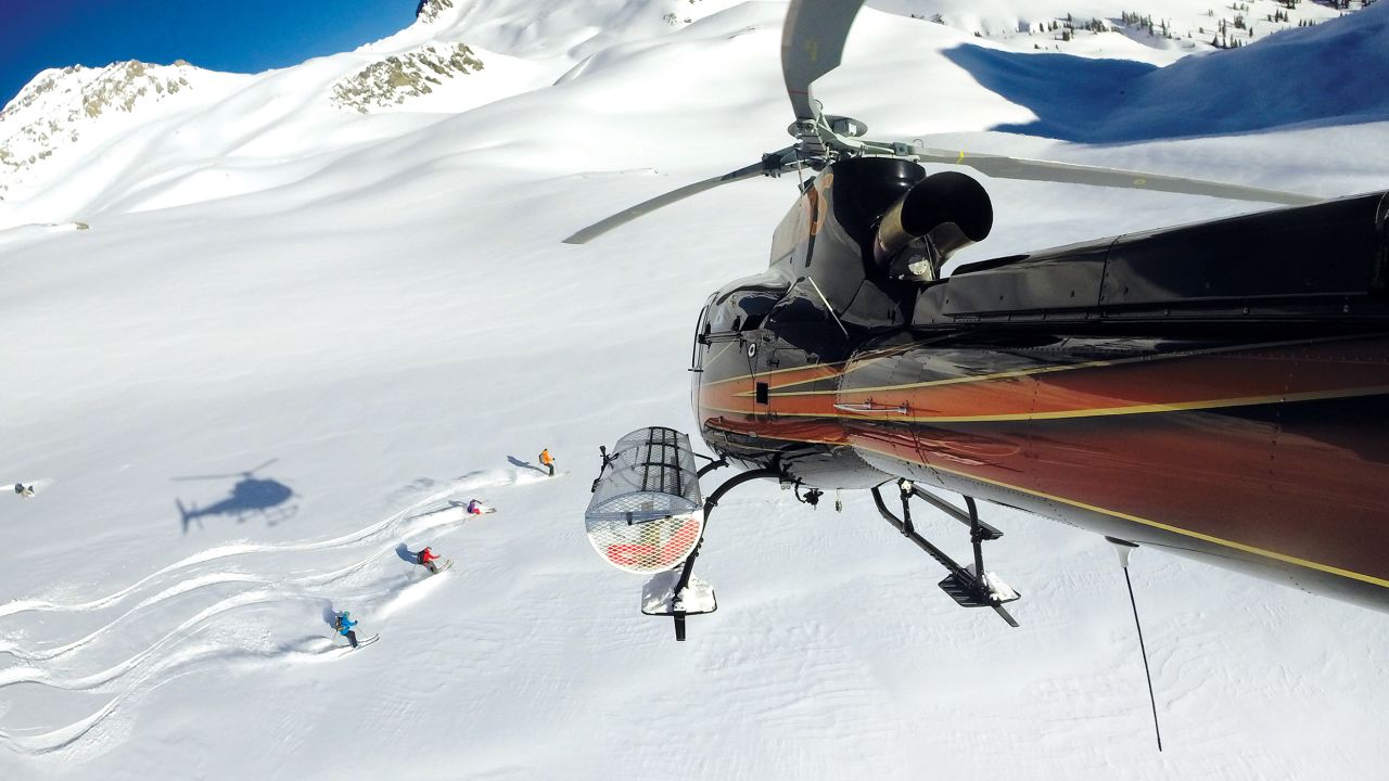 Telluride Ski Resort is one of two ski resorts in Colorado to offer heli-skiing. 