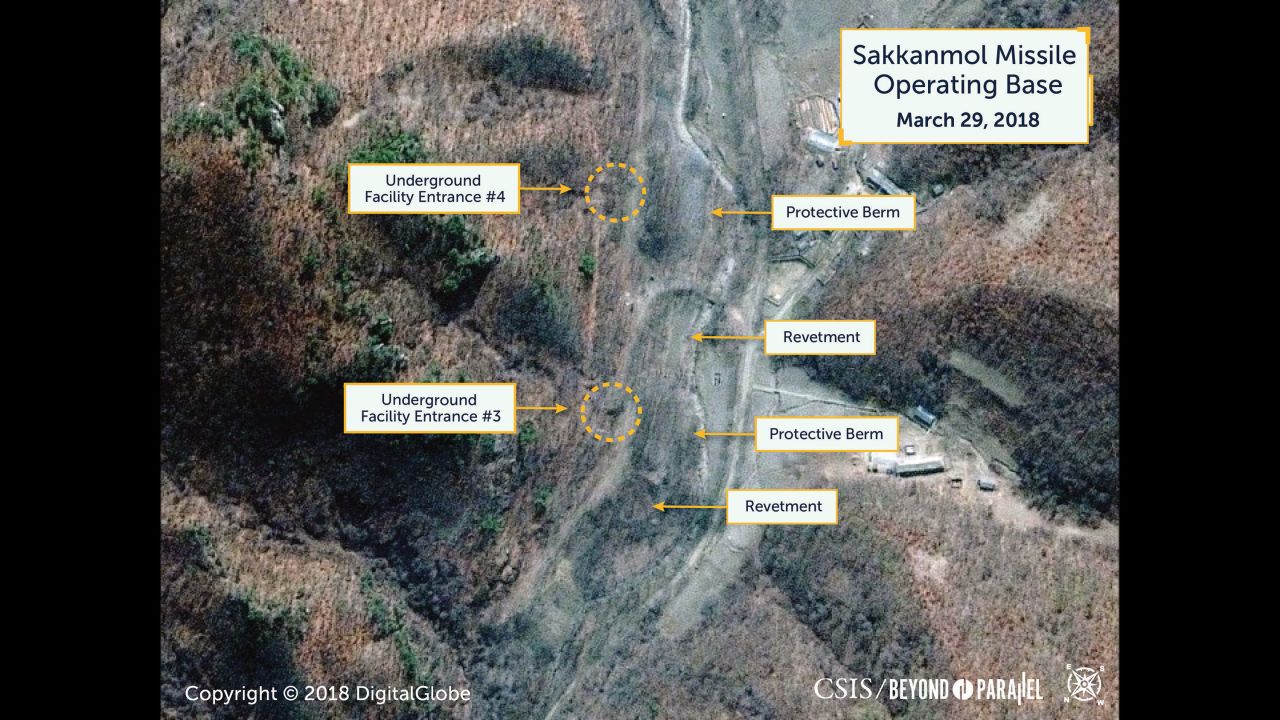 Sakkanmol Missile Operating Base, March 29, 2018. 