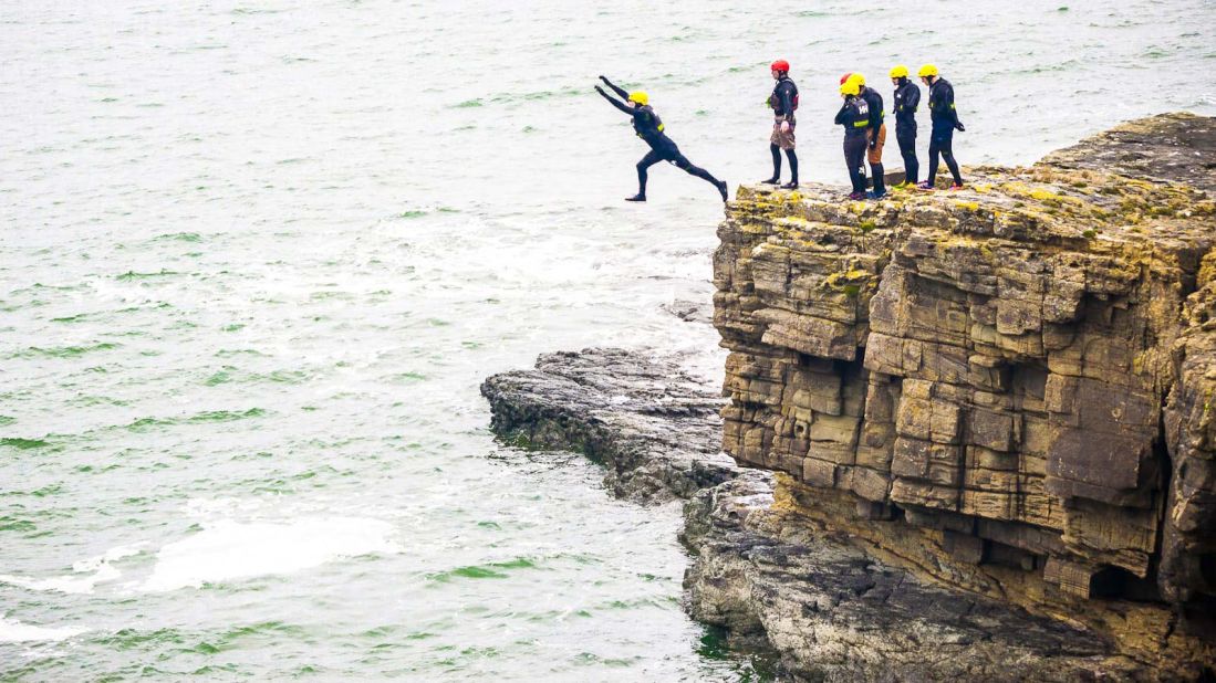 <strong>Atlantic Coast: </strong>There are plenty of coasteering opportunities along Ireland's exhilarating Atlantic coastline, including in County Kerry (pictured). 