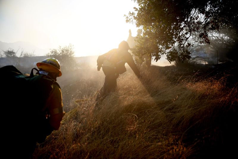 In Pictures: Wildfires Tear Across California | CNN