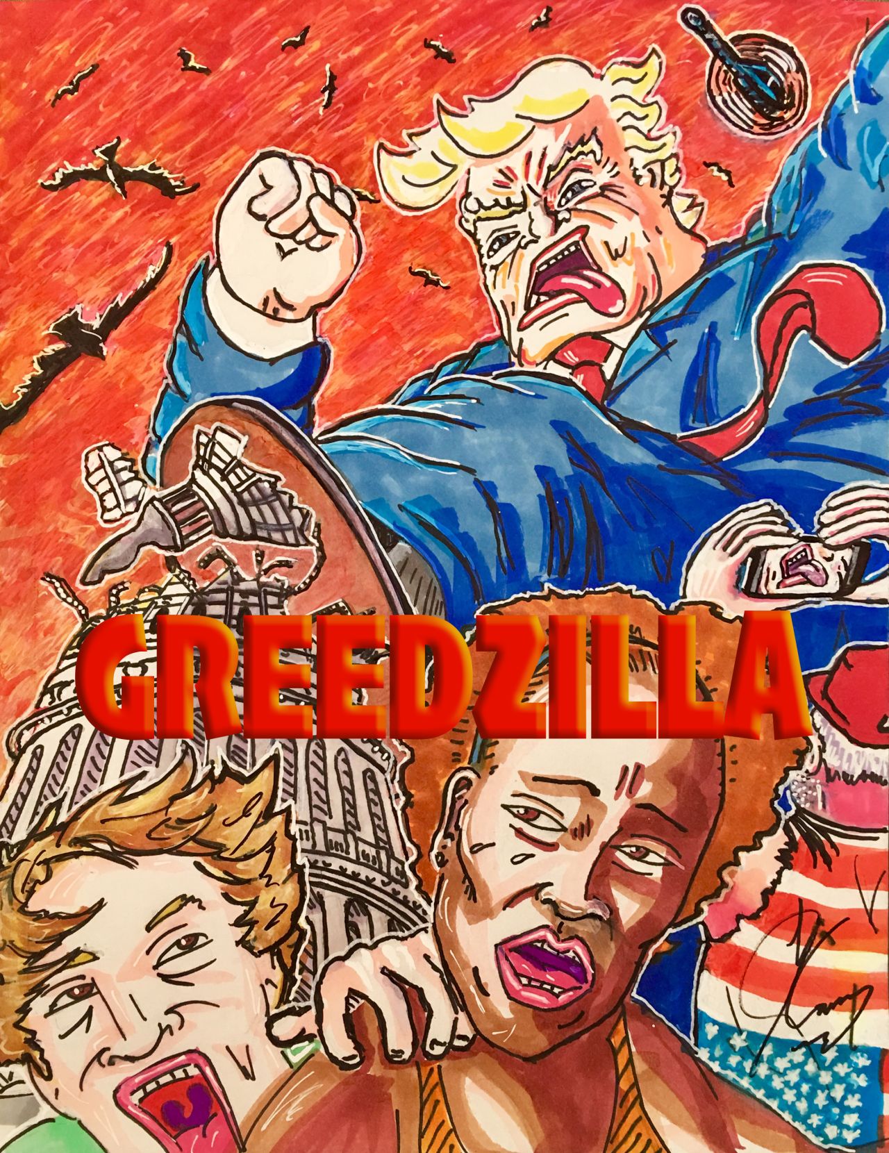 "Greedzilla" (2018)