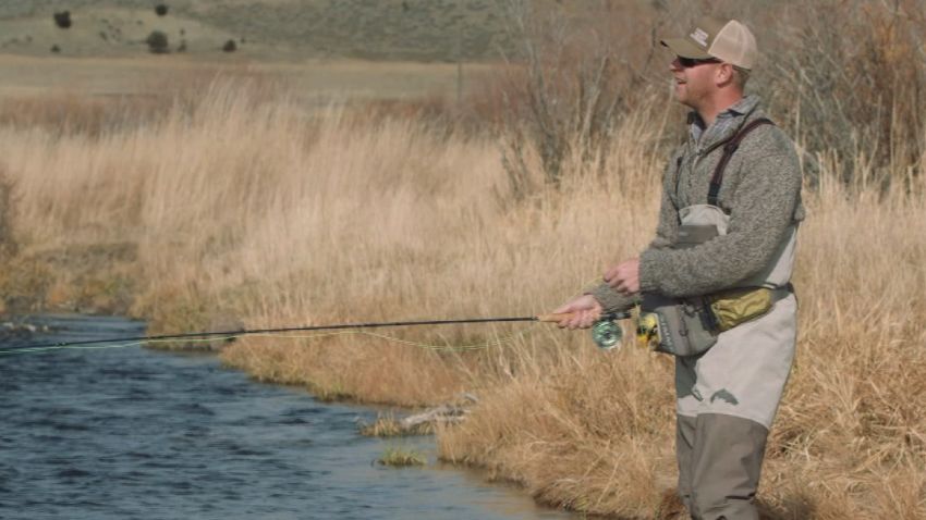 A veteran's group in Montana provides fly-fishing experiences for wounded combat veterans.