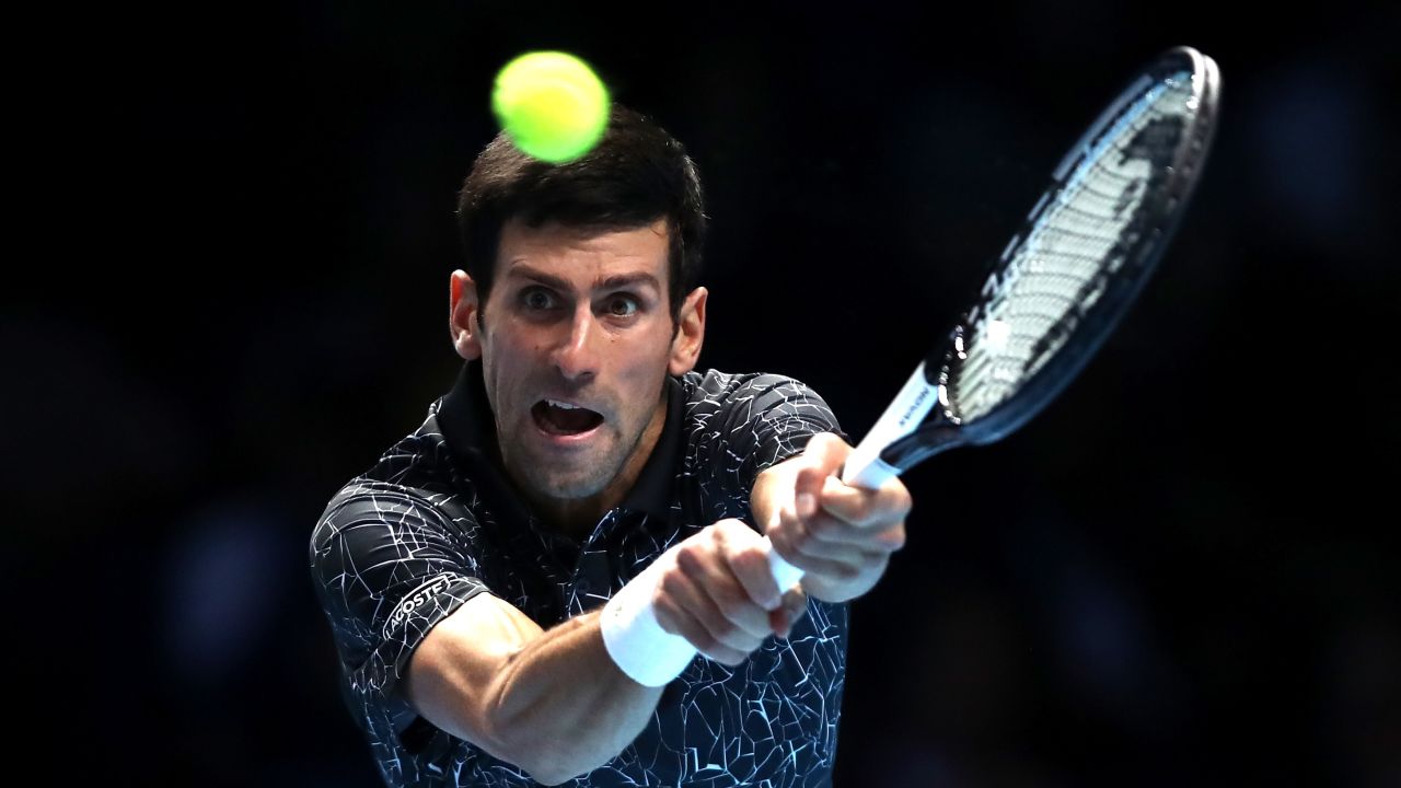 "Pick a side," Djokovic said about beating one of the biggest servers in the men's game. 