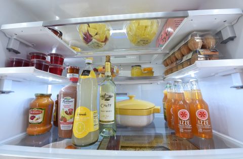 The <a href="http://www.nsf.org/newsroom_pdf/Germ_Study_Infographic_2013.PDF" target="_blank" target="_blank">National Sanitation Foundation found </a>36% of tested refrigerator meat compartments, can openers and blender gaskets contained both salmonella and E. coli, while 36% of vegetable compartments in the fridge tested positive for salmonella and 14% for listeria.