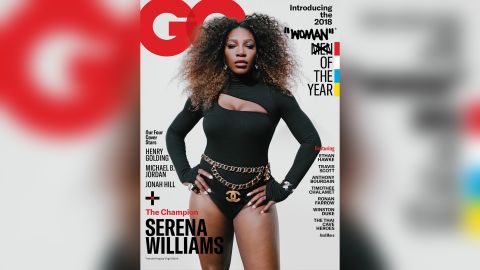 Williams features in one of four covers in the December issue of GQ