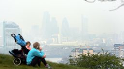 Air pollution report. File photo dated 02/04/14 of pollution hanging over London. A report on air pollution may be delayed until after the general election, the Government has said. Issue date: Saturday April 22, 2017. See PA story AIR Pollution. Photo credit should read: Stefan Rousseau/PA Wire URN:31016315