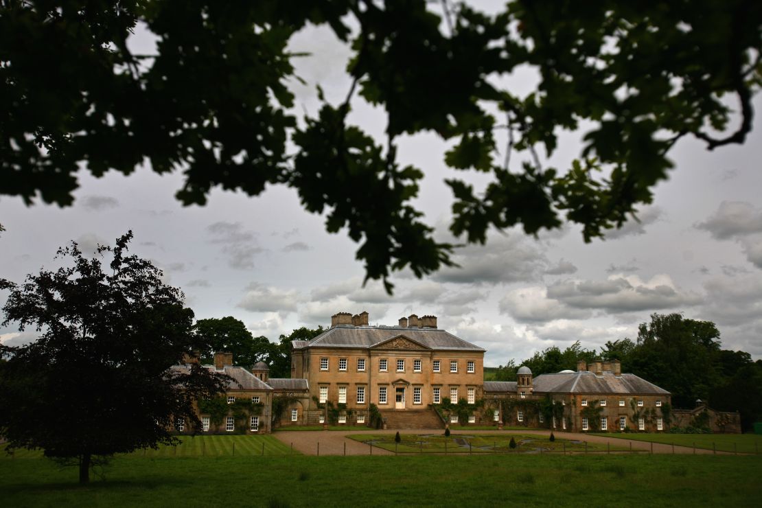 The Dumfries House in Ayrshire, Scotland.  