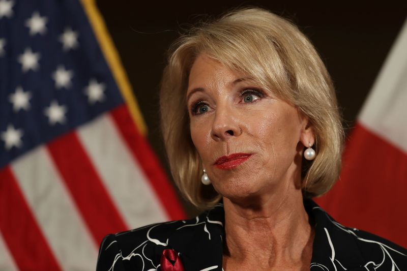 Teachers' Union President Sues Betsy DeVos | CNN Politics