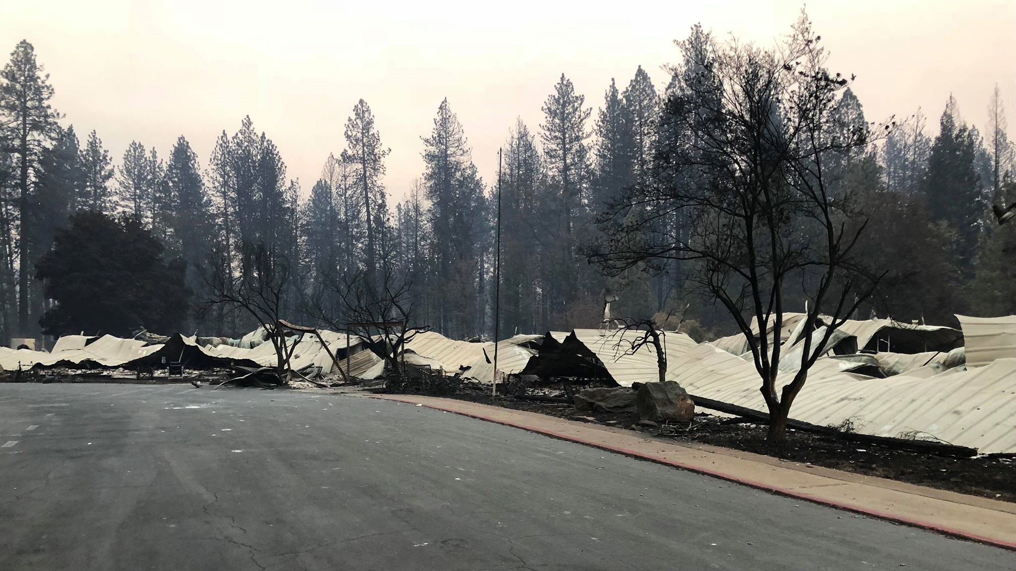 Paradise, California: Before and after photos show how wildfire reduced  town to ashes