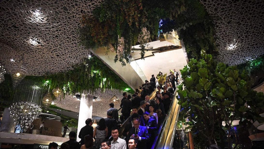 <strong>Launch party: </strong>Iconsiam spent a reported 1 billion baht -- a staggering $30 million -- on its opening weekend festivities. A black-tie, invite-only party filled with performances -- including an appearance by Alicia Keys -- kicked things off on Friday night.  