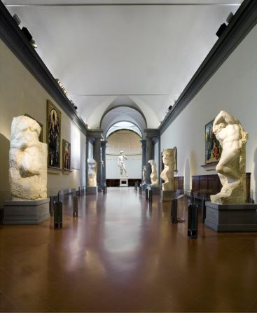 <strong>Unfinished masterpieces: </strong>The Hall of Prisoners is a series of four unfinished marble sculptures that Andrea Grisdale, the company's founder, says is another top attraction for visitors on her private tours. 